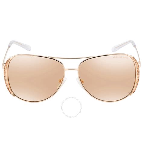 michael kors rose gold sunglasses